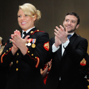 Justin Timberlake, Corporal Kelsey DeSantis Justin Timberlake, Corporal Kelsey DeSantis